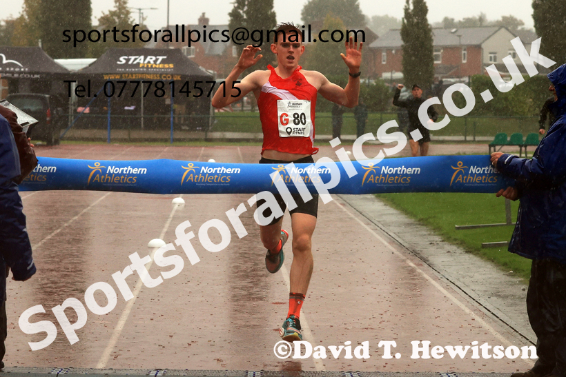 Senior Mens 6 Stage 2025 Northern Athletics Autumn Road Relays, Leigh, Lancashire. Photo: David T. Hewitson/Sports for All Pics